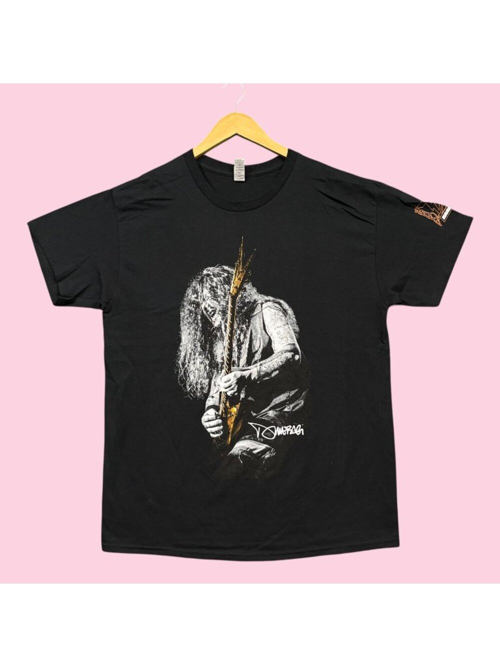 Dimebag Darrell Getcha Pull Dime World Tour Heavy Metal Tee L